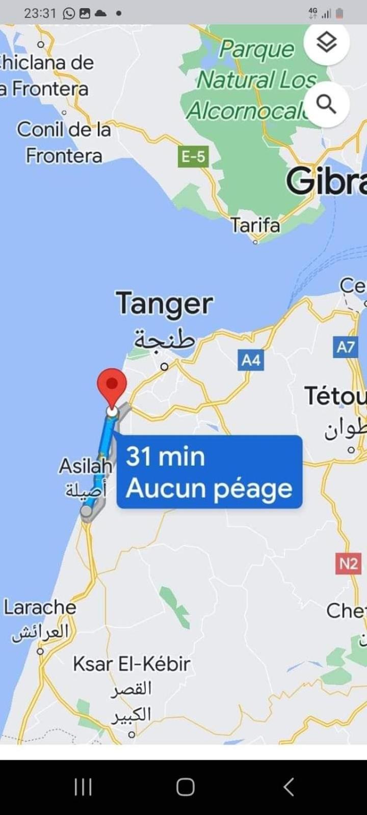 Appartement De Vacances Beralmar Chez Houda Asilah Luaran gambar